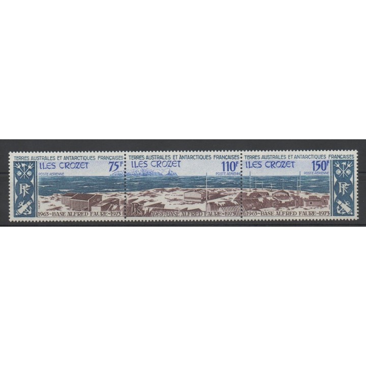 Timbres - TAAF - Poste aérienne - 1973 - No PA 36A - Régions polaires