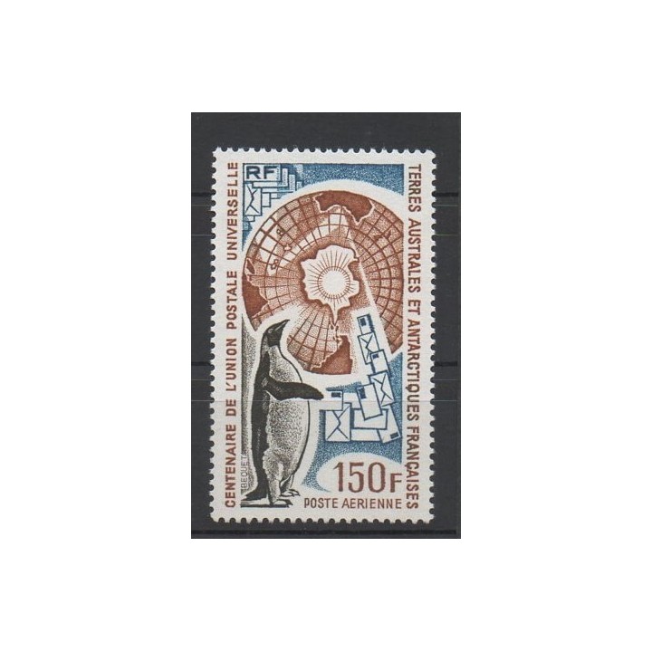 Timbres  - TAAF - Poste aérienne - 1974 - No PA 37
