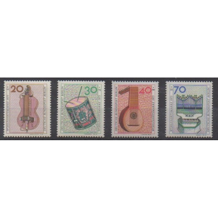 Buy this set of stamps of West Germany (FRG - Berlin) of the year 1973 (Nb 423/426).