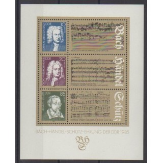 Buy this souvenir sheet  of East Germany (GDR) of the year 1985 (Nb BF80).