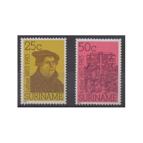 Suriname - 1983 - Nb 932/933