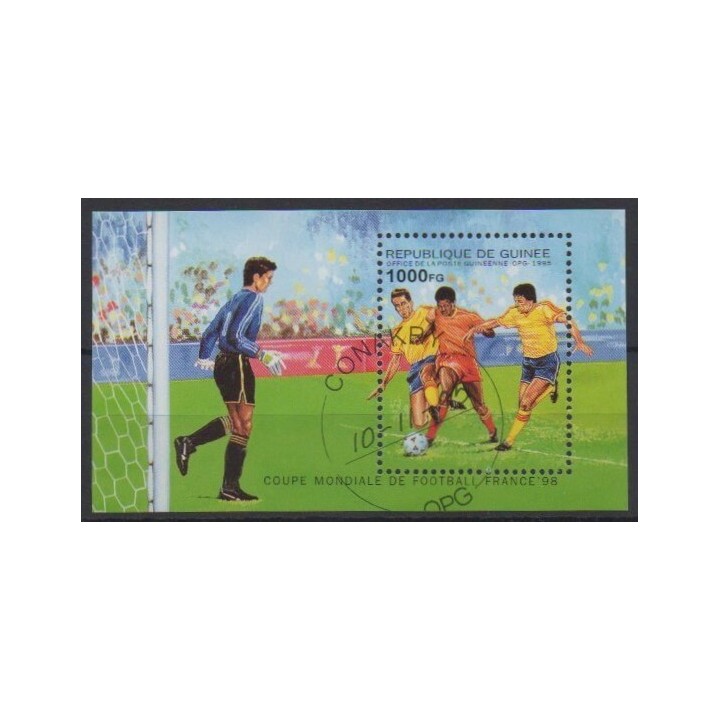 Buy this souvenir sheet  of Guinea of the year 1995 (Nb BF112A). - Used