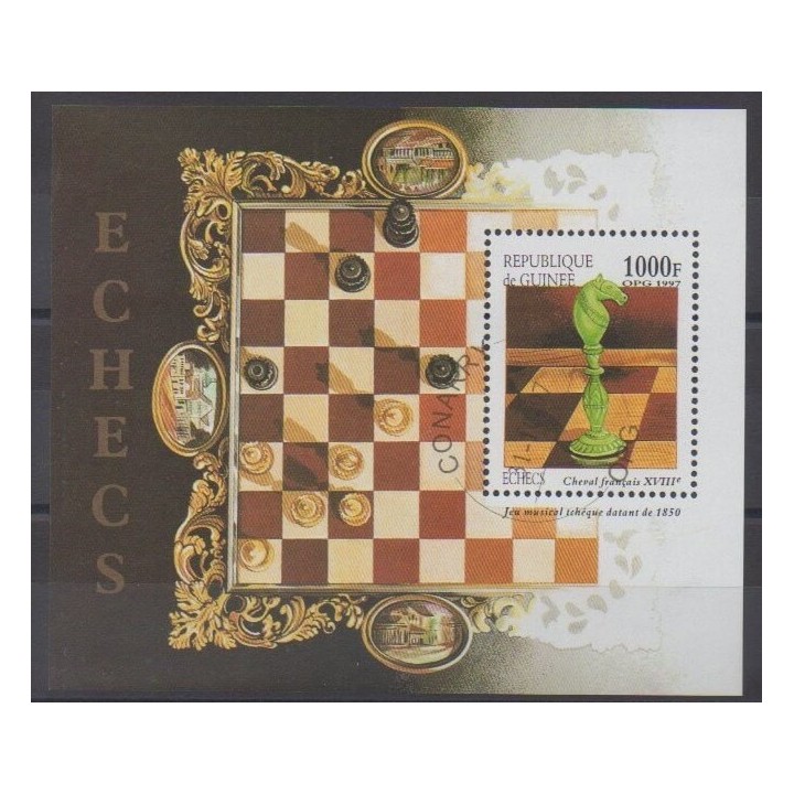 Acheter ce bloc-feuillet de Guinée de l'année 1997 (No BF123D). - Oblitéré