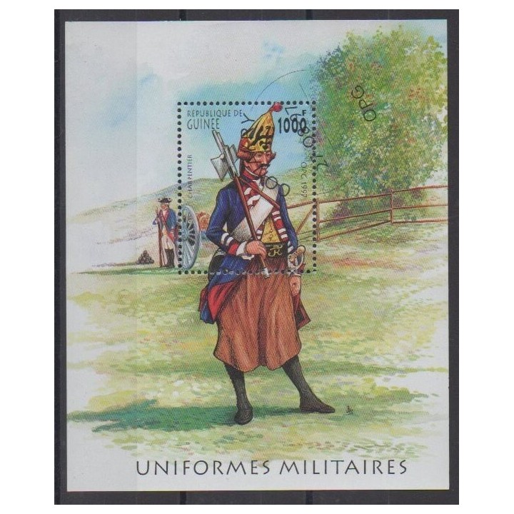 Acheter ce bloc-feuillet de Guinée de l'année 1997 (No BF123C). - Oblitéré