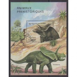 Guinea - 1997 - Nb BF123F - Prehistoric animals - Used