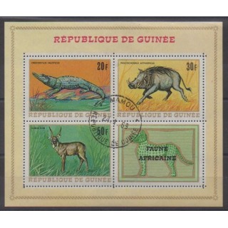 Buy this souvenir sheet  of Guinea of the year 1968 (Nb BF22). - Used