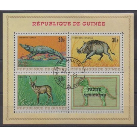 Guinée - 1968 - No BF22 - Animaux - Oblitéré