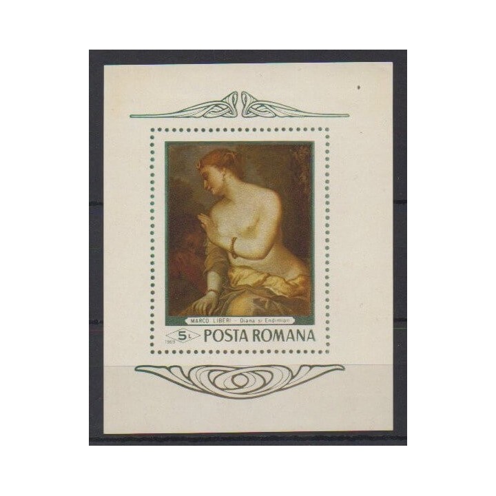 Buy this souvenir sheet  of Romania of the year 1969 (Nb BF71).