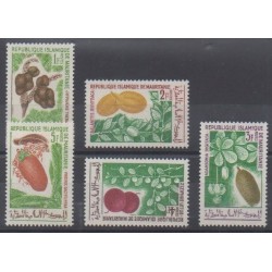 Mauritania - 1967 - Nb 241/245 - Fruits or vegetables