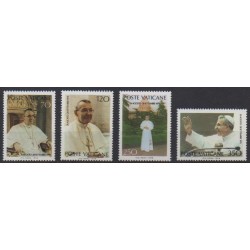 Vatican - 1978 - Nb 662/665 - Pope