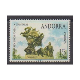 Acheter ce timbre d'Andorre espagnol de l'année 1974 (No 85).