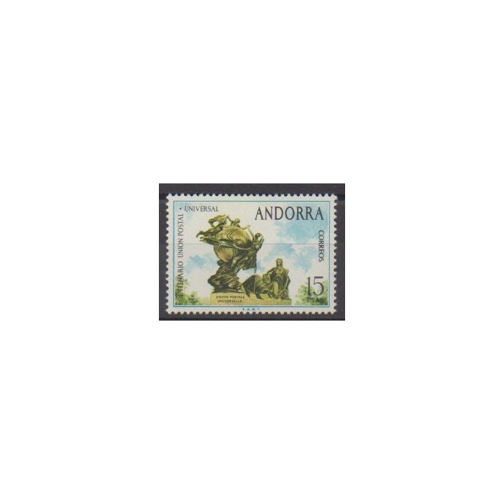 Buy this stamp of Spanish Andorra of the year 1974 (Nb 85).