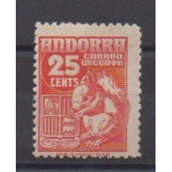 Spanish Andorra - 1948 - Nb 52