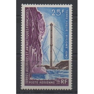 Timbres - TAAF - Poste aérienne - 1966 - No PA 13 - Sciences et Techniques