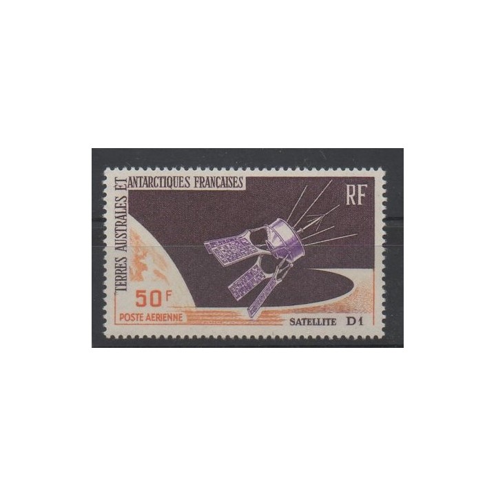 Stamps - French Southern and Antarctic Lands - Airmail - 1966 - Nb PA 12 - Space