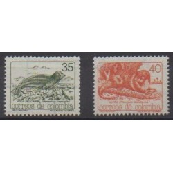 Colombie - 1988 - No 927/928 - Animaux