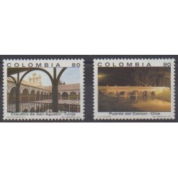 Colombia - 1991 - Nb 969/970 - Monuments