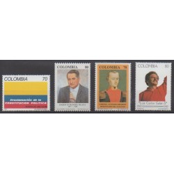 Colombia - 1991 - Nb 964/967