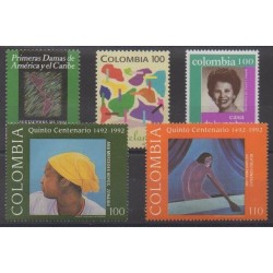 Colombia - 1992 - Nb 986/990