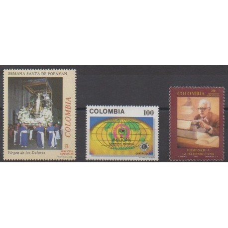 Colombie - 1993 - No 997/999