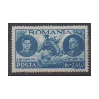 Buy this stamp of Romania of the year 1943 (Nb 731). - Mint hinged