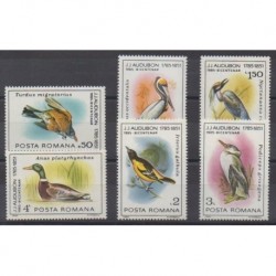Romania - 1985 - Nb 3577/3582 - Birds
