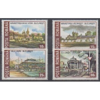 Acheter cette série de timbres de Roumanie de l'année 1993 (No 4053/4056).