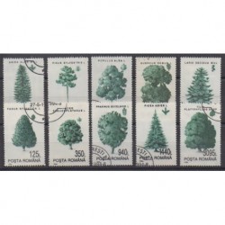 Romania - 1994 - Nb 4160/4169 - Trees - Used