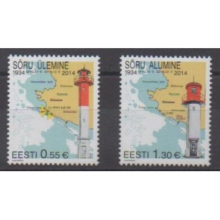 Buy this set of stamps of Estonia of the year 2014 (Nb 745/746).