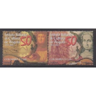 Buy this set of stamps of Colombia of the year 2006 (Nb 1362/1363).