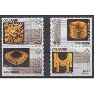 Acheter cette série de timbres de la Colombie de l'année 2005 (No 1319/1322).
