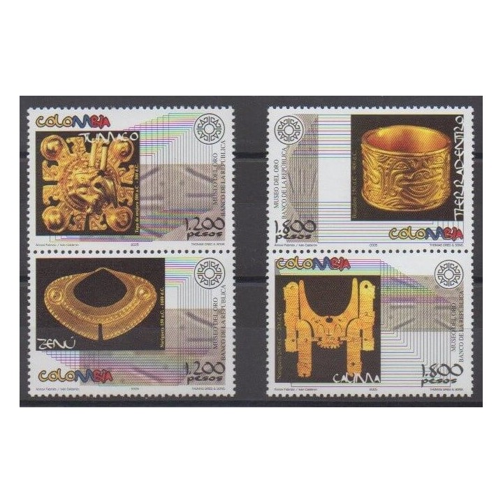 Acheter cette série de timbres de la Colombie de l'année 2005 (No 1319/1322).