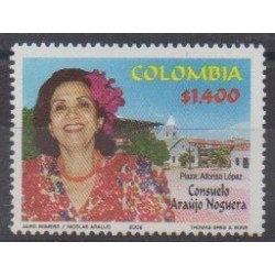 Colombie - 2002 - No 1176 - Célébrités