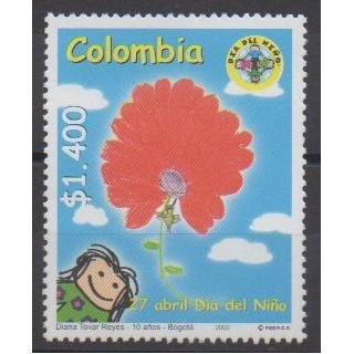 Buy this stamp of Colombia of the year 2002 (Nb 1155).