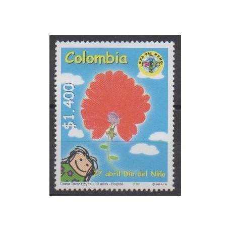 Colombie - 2002 - No 1155 - Enfance