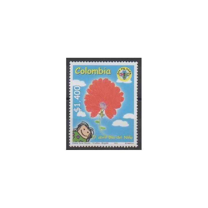 Acheter ce timbre de la Colombie de l'année 2002 (No 1155).