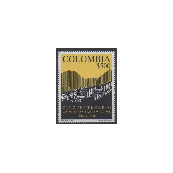 Acheter ce timbre de la Colombie de l'année 1998 (No 1093).