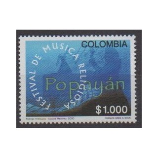 Buy this stamp of Colombia of the year 2000 (Nb 1127).