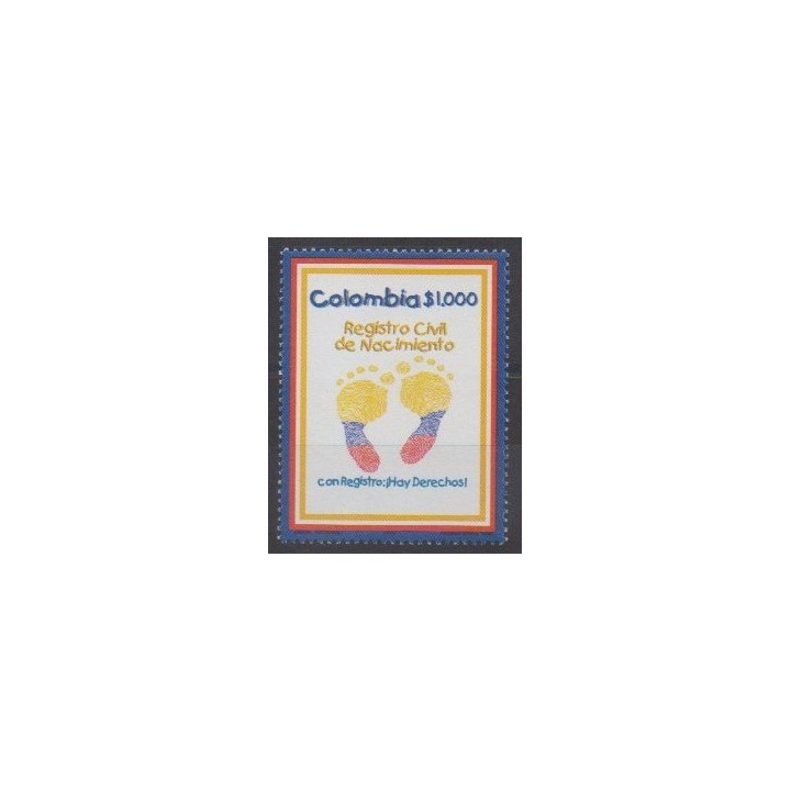 Buy this stamp of Colombia of the year 2000 (Nb 1133).