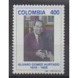 Colombie - 1997 - No 1070 - Célébrités