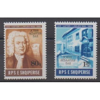 Buy this set of stamps of Albania of the year 1985 (Nb 2061/2062).