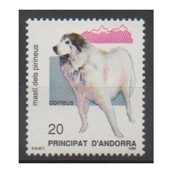 Spanish Andorra - 1988 - Nb 192 - Dogs