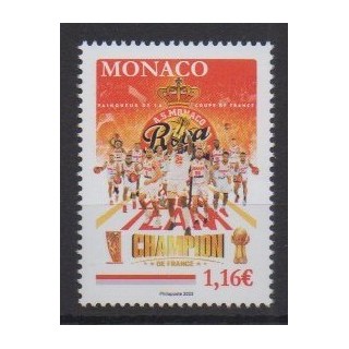 Acheter ce timbre de Monaco de l'année 2023 (Champion de France).