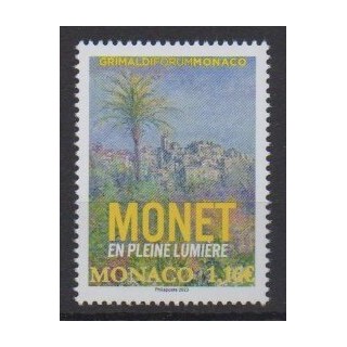 Acheter ce timbre de Monaco de l'année 2023 (Monet).