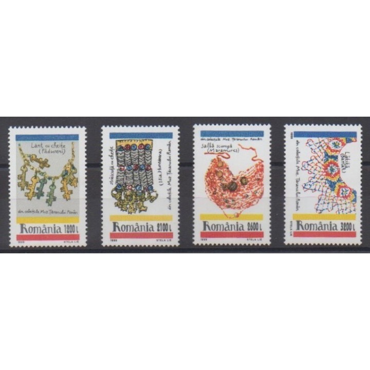 Buy this set of stamps of Romania of the year 1999 (Nb 4532/4535).