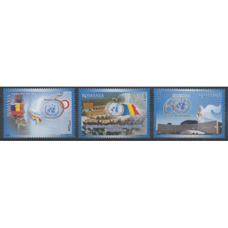 Roumanie - 2005 - No 5027/5029 - Nations unies