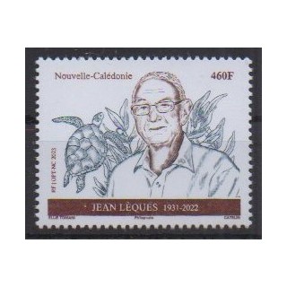 Buy this stamp of New Caledonia of the year 2023 (Jean Lèques).