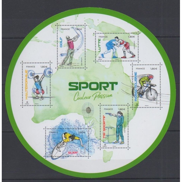Buy this set of stamps of France of the year 2023 (Nb 5688/5693).