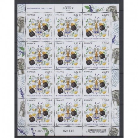 France - Feuillets de France - 2023 - Nb F114 - Maison Berger
