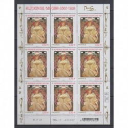 France - Feuillets de France - 2023 - Nb F113 - Alphonse Mucha